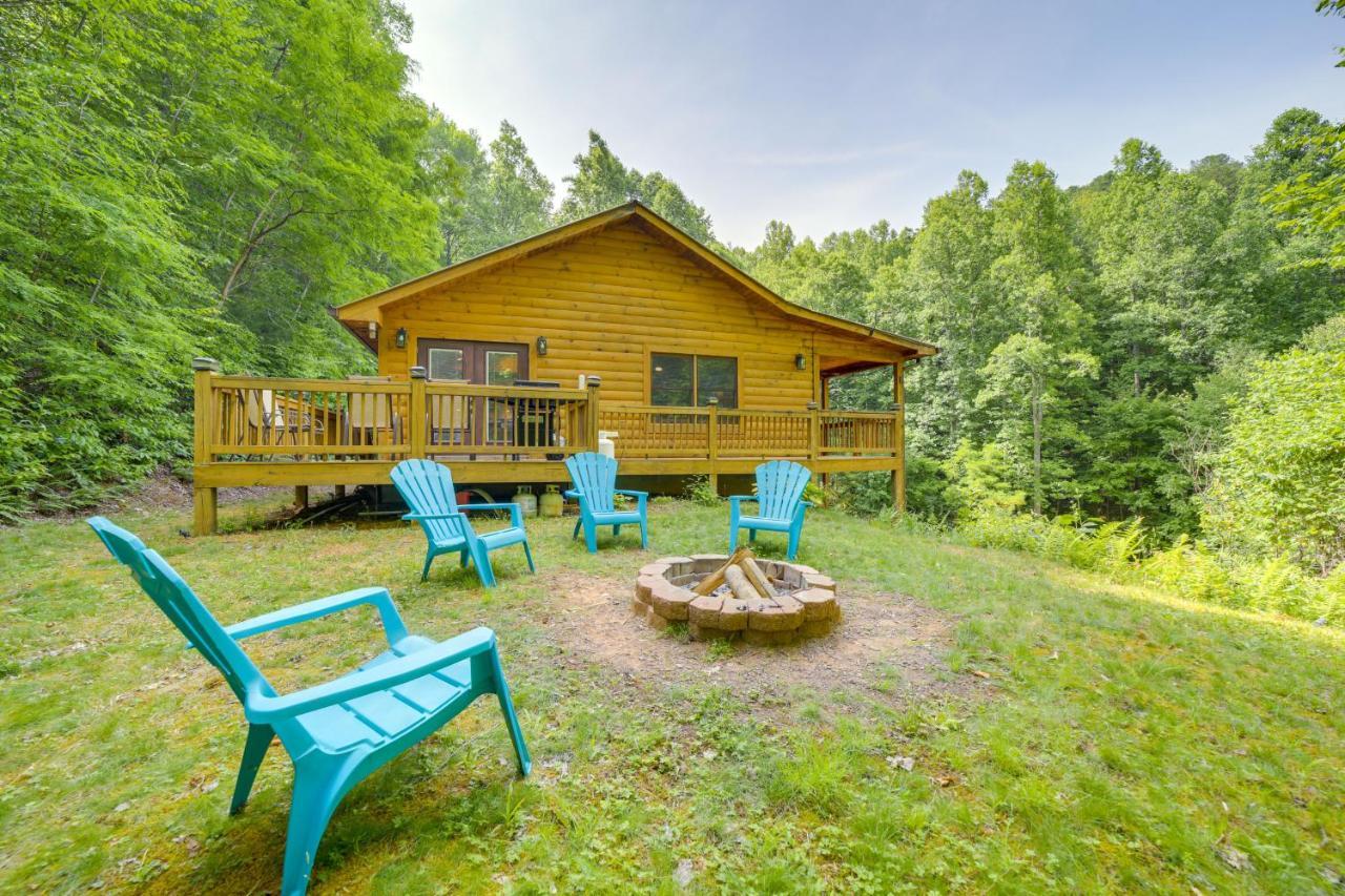 Brysons Hidden Valley Ranch - Quiet Nc Cabin! Villa Bryson City Exteriör bild