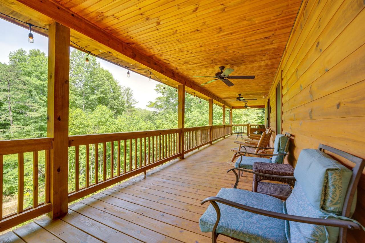Brysons Hidden Valley Ranch - Quiet Nc Cabin! Villa Bryson City Exteriör bild