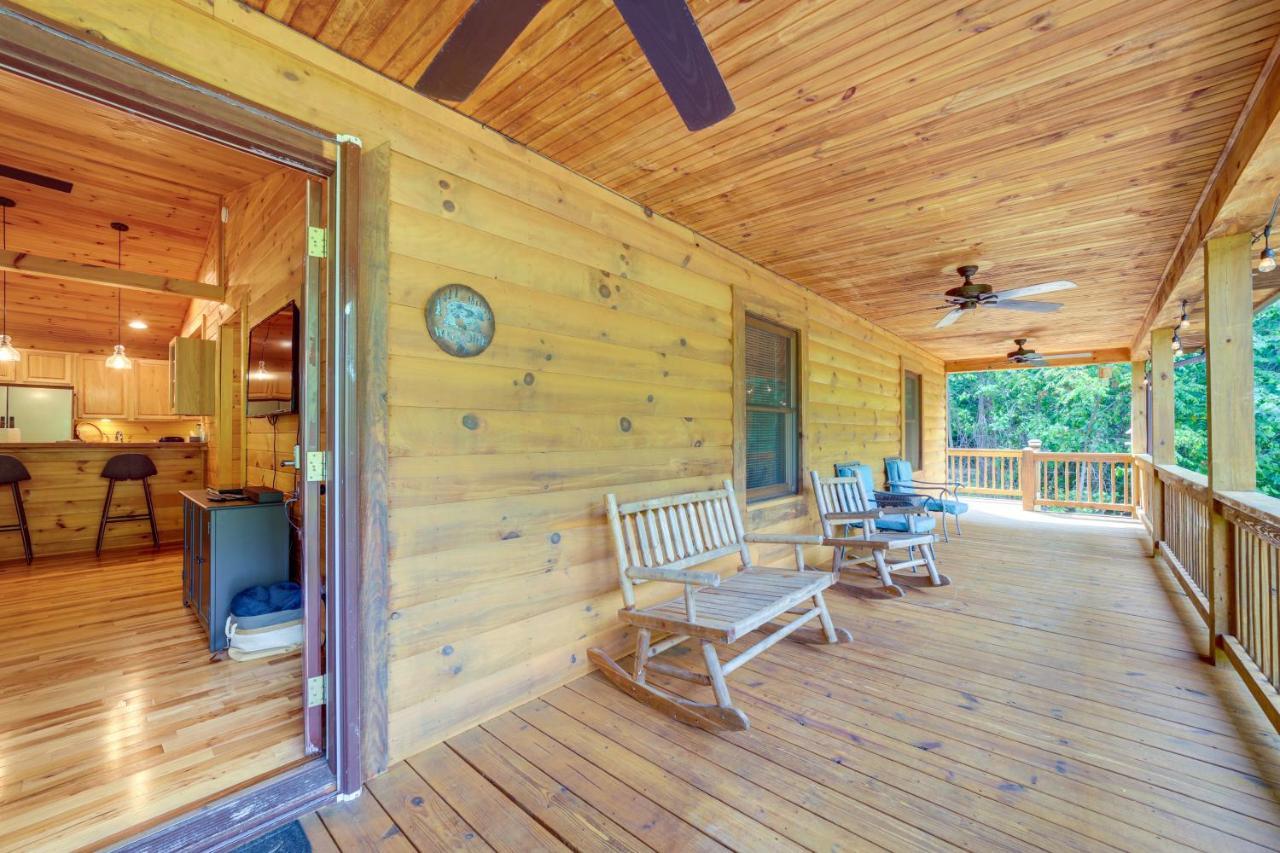 Brysons Hidden Valley Ranch - Quiet Nc Cabin! Villa Bryson City Exteriör bild