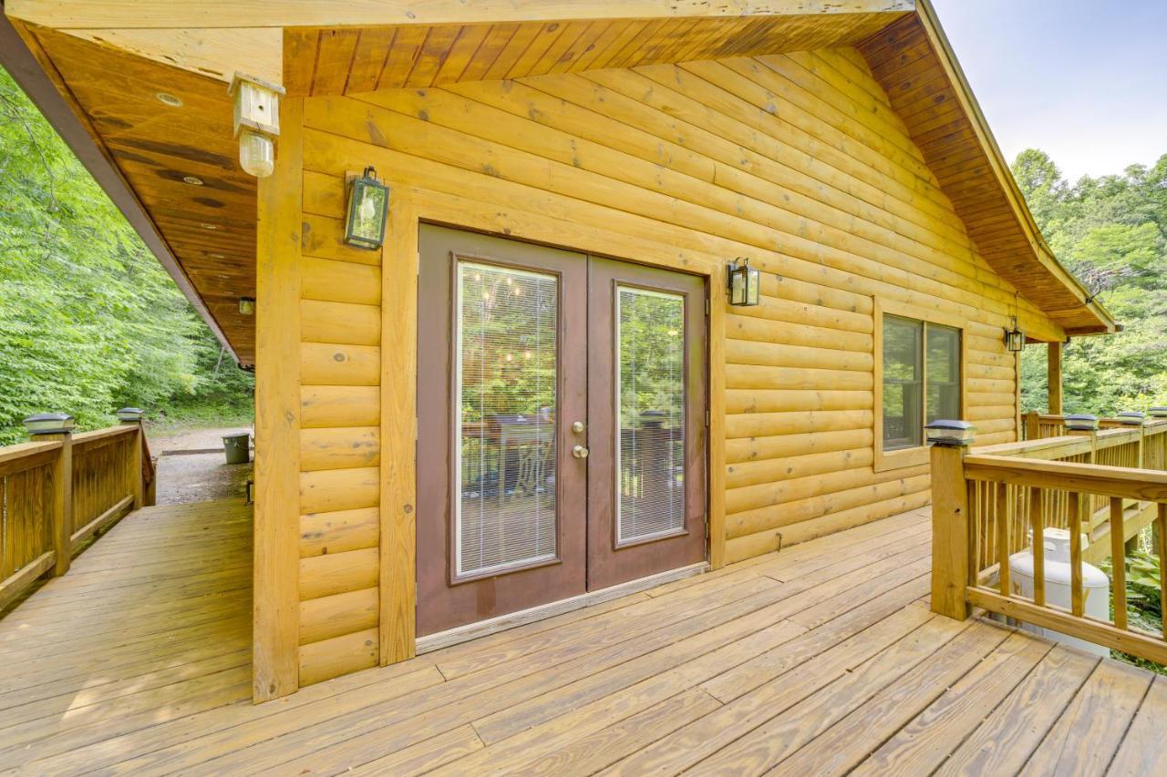 Brysons Hidden Valley Ranch - Quiet Nc Cabin! Villa Bryson City Exteriör bild